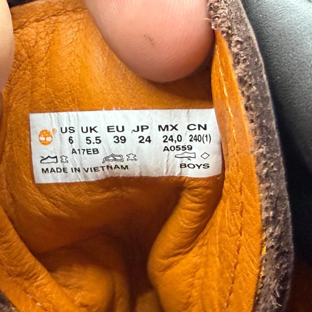 Size 6 Timberland Premium 8